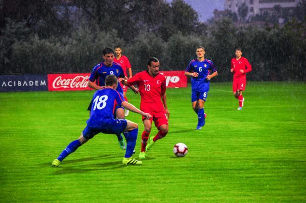 U19 Milli Takımı, Moldova'yı 3-0 yendi