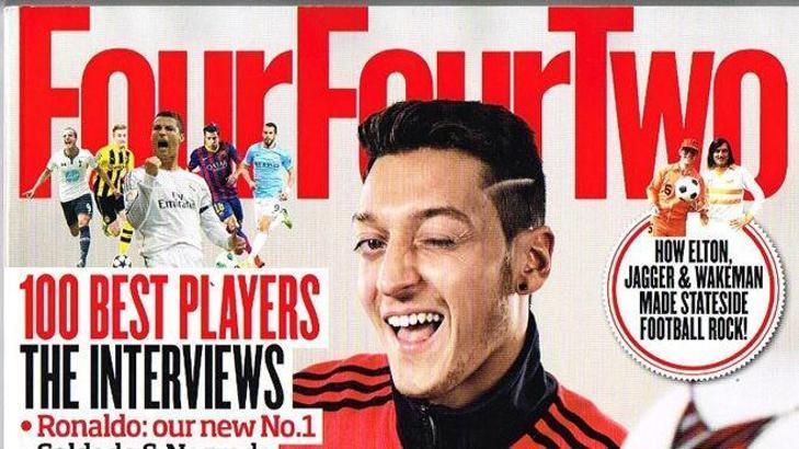 Mesut Özil FourFourTwo'ya kapak oldu