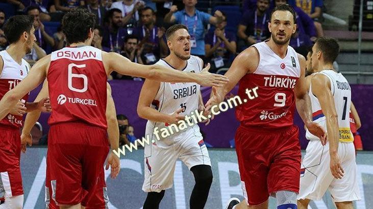 Sırbistan-Türkiye maç sonucu: 80-74