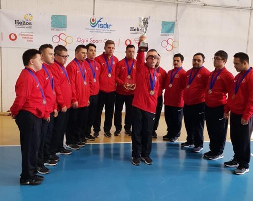 Down Sendromlu Futsal A Milli Takımı Avrupa üçüncüsü!