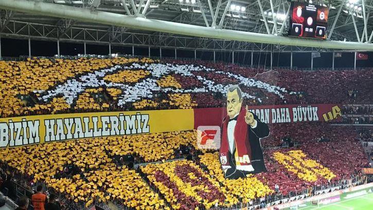 Tribün şampiyonu Galatasaray
