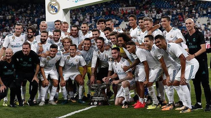 Santiago Bernabeu Kupası Real Madrid'in