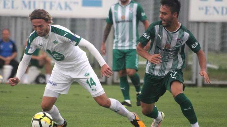 Bursaspor, hazırlık maçında 7 attı