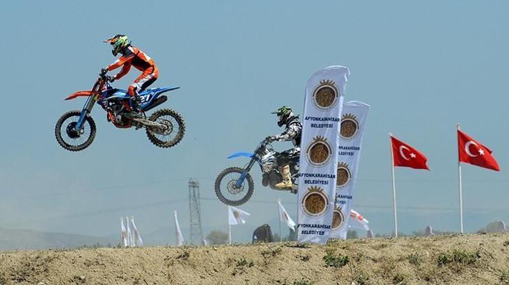 Motokrosta sezon finali Afyonkarahisar'da