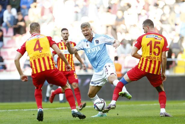 Trabzonspor'da gollere 3 oyuncu damga vurdu