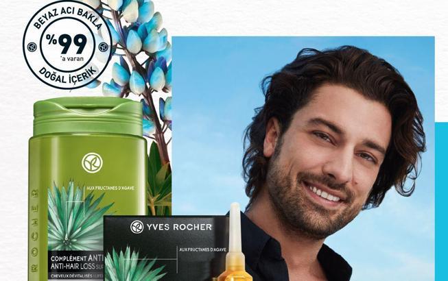 YVES ROCHER'DEN SAÇ DÖKÜLMESiNE KARŞI UZMAN BAKIM SERiSi!