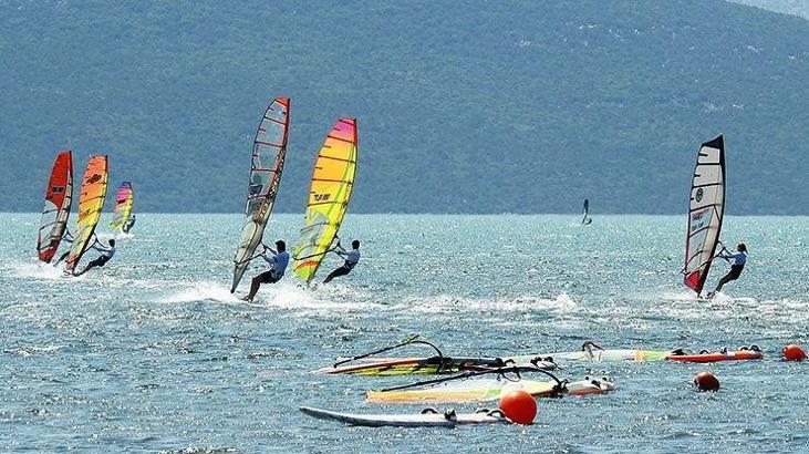Rüzgar sörfü liginde son ayak heyecanı