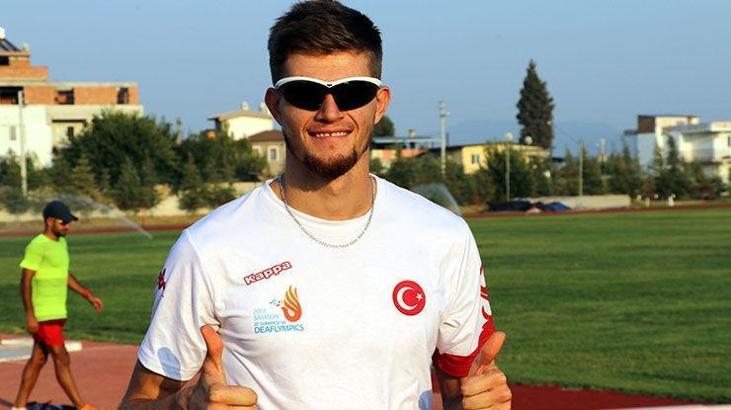 İşitme engelli şampiyon hedef büyüttü