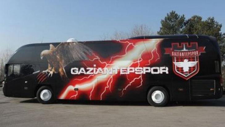 Gaziantepspor otobüsüne haciz