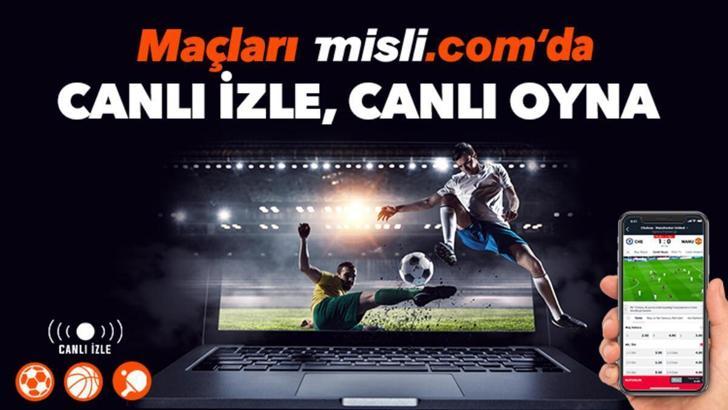 Misli.com'da Günün Şifresiz Maç Yayınları