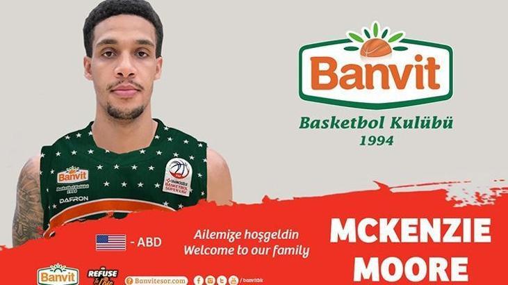 Mckenzie Moore resmen Banvit'te