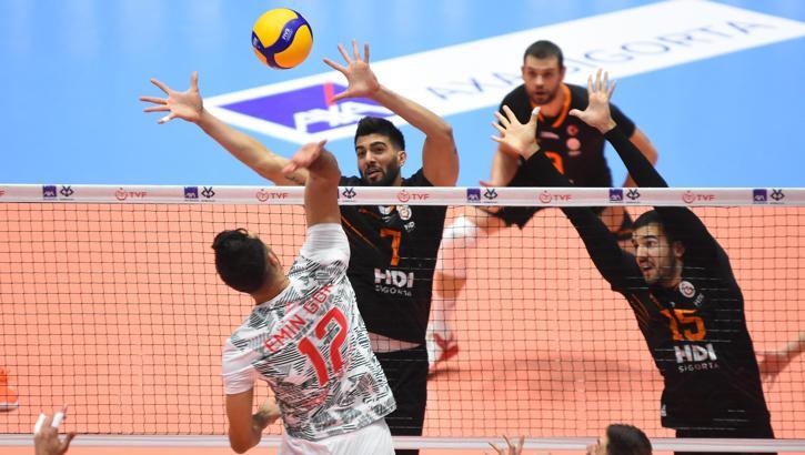 Erkekler AXA Sigorta Kupa Voley: Galatasaray HDI Sigorta: 2 - Cizre Belediyespor: 3