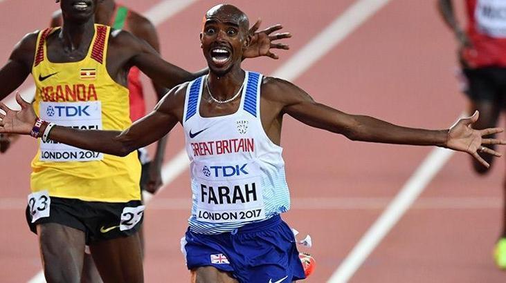 Mo Farah Londra'da son kez piste çıkıyor