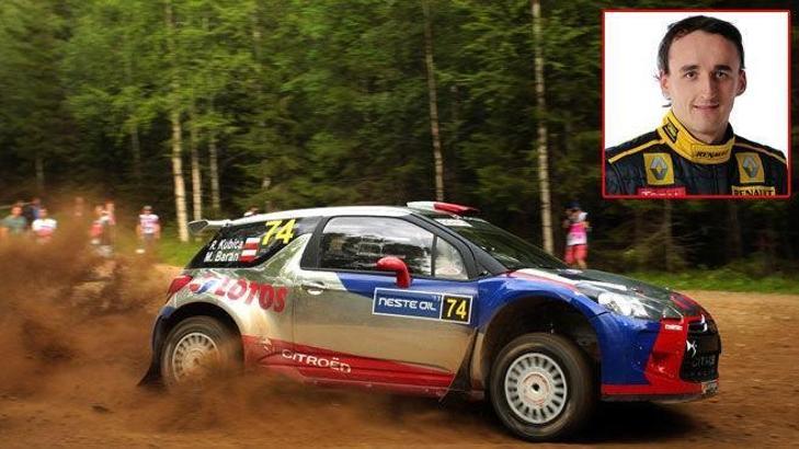 Ve Kubica Citroen DS3 WRC koltuğunda
