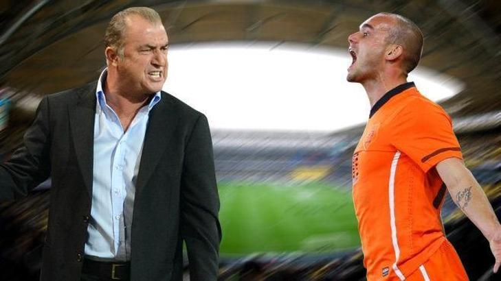 Fatih Terim ve Sneijder hesaplaşacak