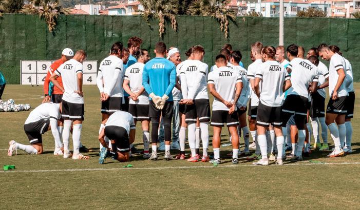 Altay, Gaziantep FK maçının hazırlıklarını sürdürdü