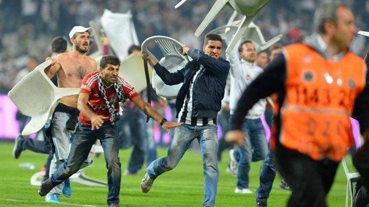 Sahaya girenlerin başları büyük belada