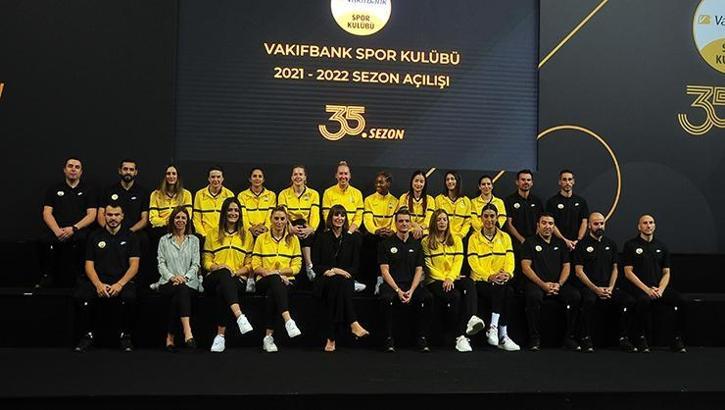 VakıfBank'ın yıldızları, yeni sezonda 5 kupa istiyor