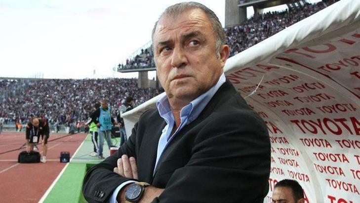 Karar alındığında Terim idmandaydı