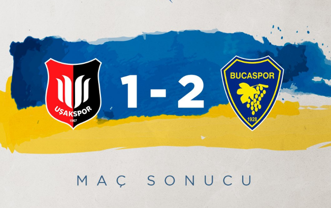 Uşakspor-Bucaspor 1928 maç sonucu: 1-2