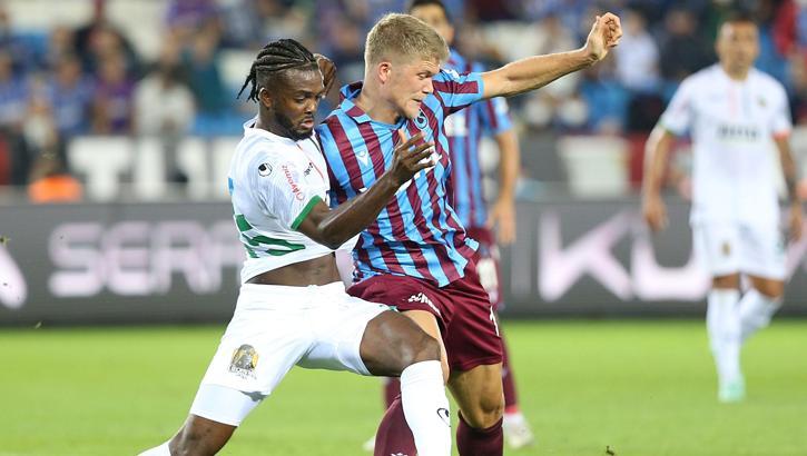 Trabzonspor - Alanyaspor maç sonucu: 1-1