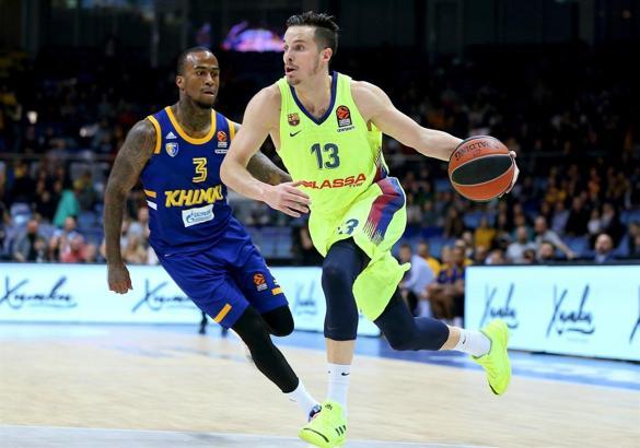 Barcelona'nın çıkışı Khimki deplasmanında da devam etti: 80-87