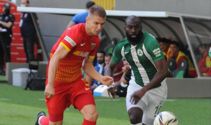 ÖZET | Giresunspor - Kayserispor maç sonucu: 1-1