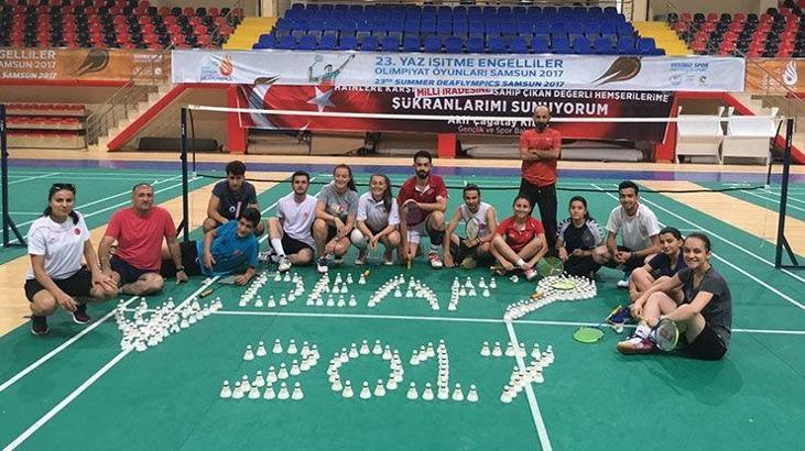 İşitme Engelliler Badminton Milli Takımı yarın ilk maçına çıkıyor