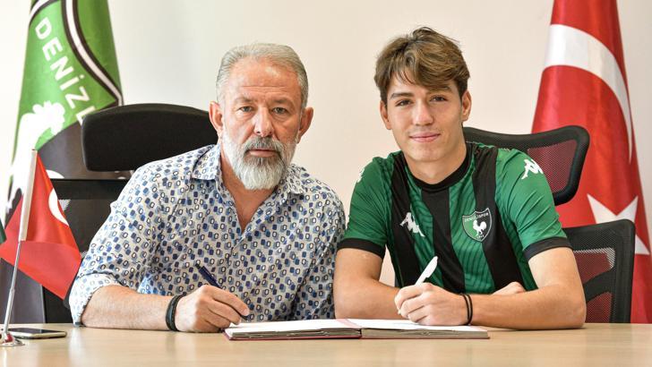 Denizlispor, altyapısından Alaattin Öner'le profesyonel sözleşme imzaladı
