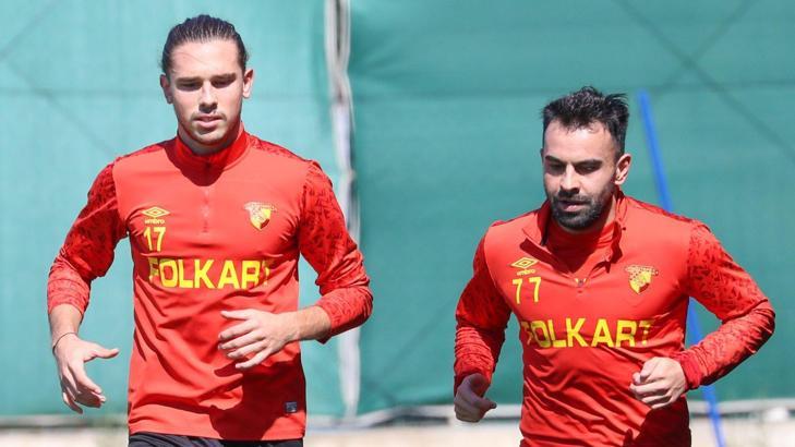 Göztepe, Galatasaray maçı hazırlıklarını sürdürdü