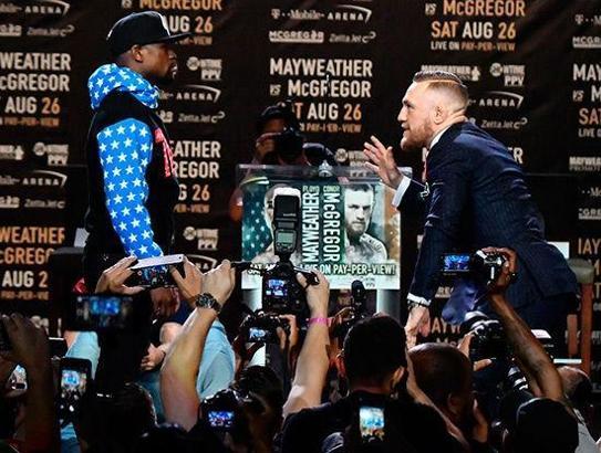Floyd Mayweather - Conor McGregor buluşması en sonunda gerçekleşti