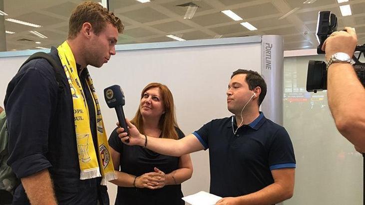 Nicolo Melli İstanbul'a geldi