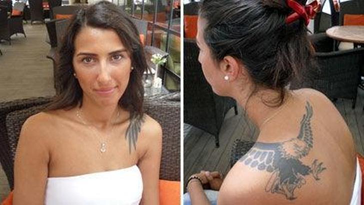 Beşiktaşlı voleybolcuya dövme tepkisi
