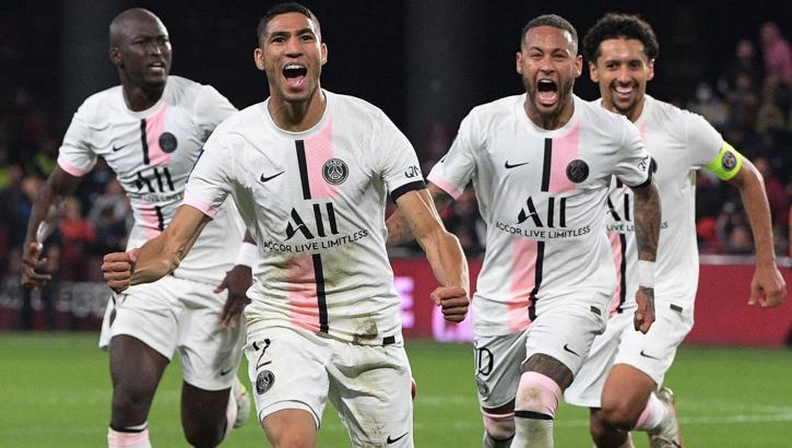 PSG, Metz'i uzatma dakikalarında attığı golle 2-1 yendi