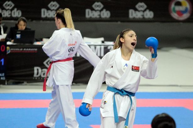 Dünya Karate Şampiyonası'nda Serap Özçelik Arapoğlu finalde