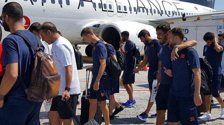 Medipol Başakşehir kafilesi Slovenya'ya geldi