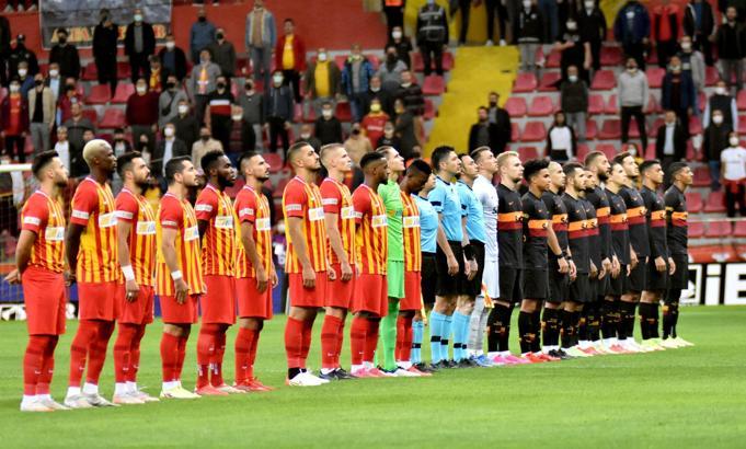 Kayserispor-Galatasaray maçından önemli notlar