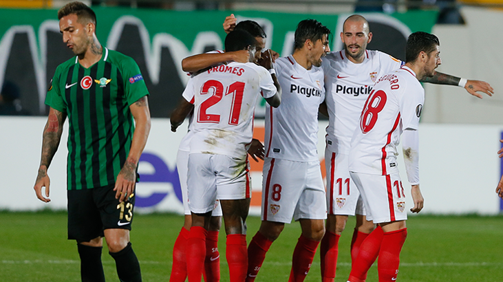Akhisarspor - Sevilla maç sonucu: 2-3