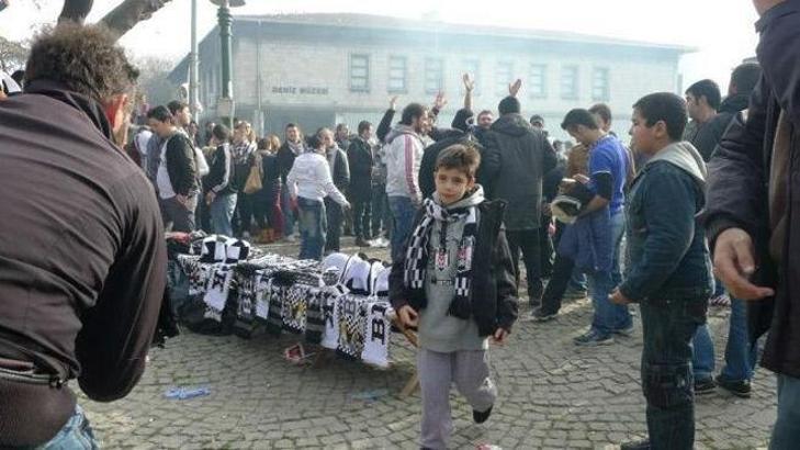 Beşiktaş için film çekildi