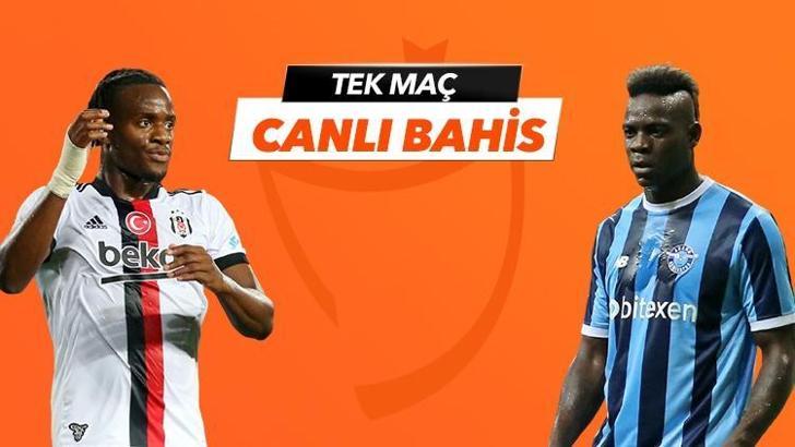 Beşiktaş-Adana Demirspor maçı iddaa oranları... Heyecan Misli.com'da