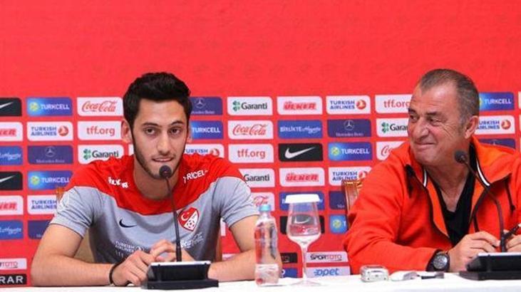 Fatih Terim'den Hakan Çalhanoğlu'na övgü dolu sözler