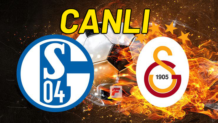 Schalke - Galatasaray maçı kaç kaç? (Gs - Schalke canlı skor şifresiz)