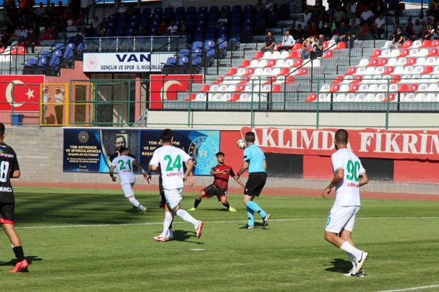 Vanspor FK-Diyarbekirspor maç sonucu: 3-1