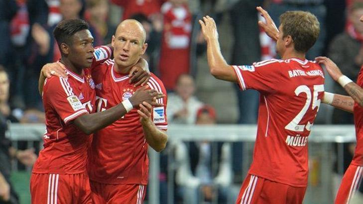 Bayern lige 'merhaba' dedi: 3-1
