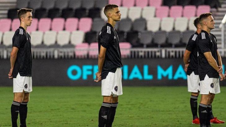 David Beckham'ın oğlu Romeo Beckham, ilk maçına çıktı