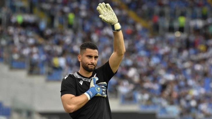 Lazio tribünlerinden Galatasaray maçı sonrası Strakosha'ya destek