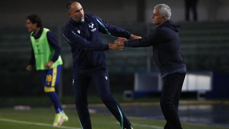 Roma'yı Igor Tudor yönetimindeki Verona durdurdu