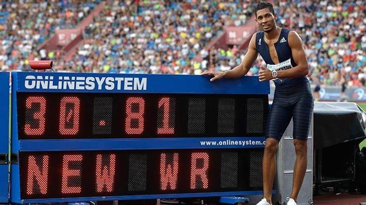 Wayde van Niekerk'ten dünya rekoru