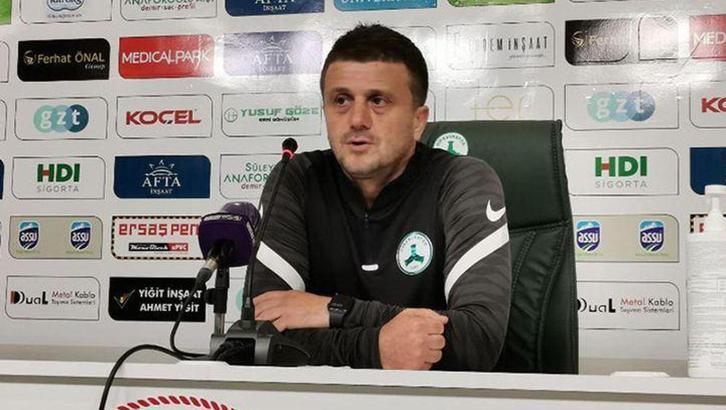 Giresunspor Teknik Direktörü Hakan Keleş: İyi yoldayız