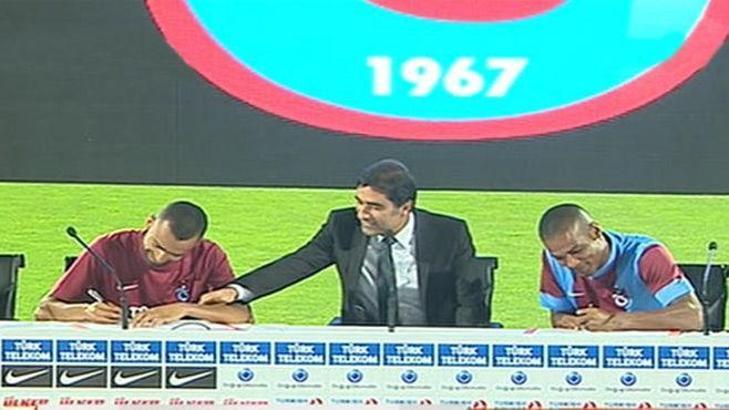 Trabzon'un yıldızları imzayı attı